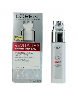 L'Oreal Revitalift Bright Reveal by L'Oreal, 1 oz Brightening Day Moisturizer SPF 30