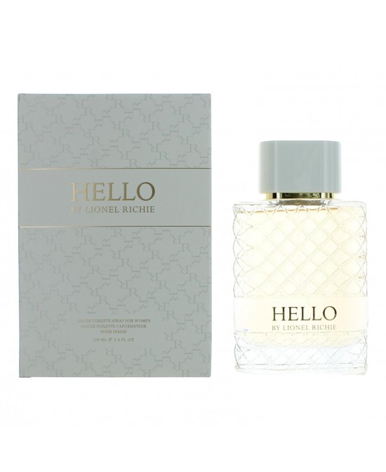 Hello by Lionel Richie, 3.4 oz Eau De Toilette Spray for Women