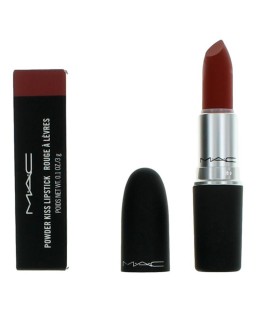 MAC Powder Kiss Lipstick by MAC, .1 oz Lipstick - 316 Devoted To Chili