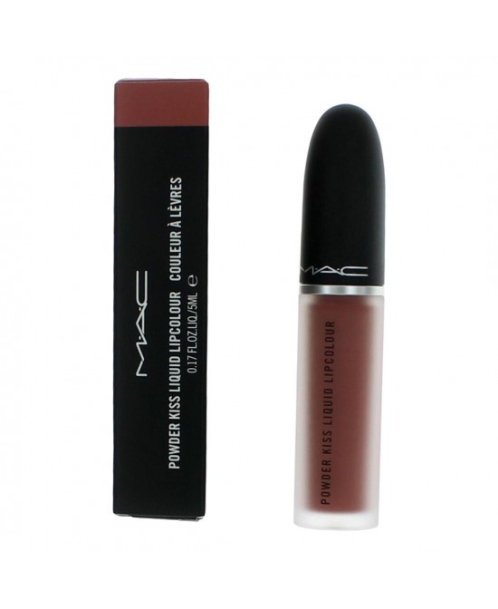 MAC Powder Kiss Liquid Lipcolor by MAC, .17 oz Lipstick - 996 Date-Maker