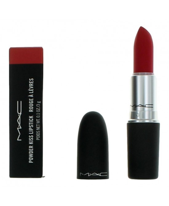 MAC Powder Kiss Lipstick by MAC, .1 oz Lipstick - 306 Shocking Revelation