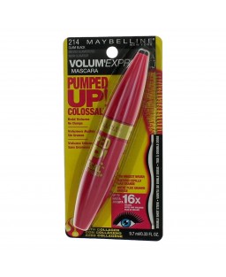 Maybelline Pumped Up Colossal Volum' Express by Maybelline. .33 oz Mascara - 214 Glam Black