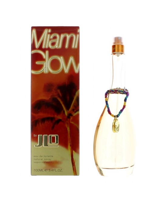 Miami Glow by J.Lo, 3.4 oz Eau De Toilette Spray for Women (Jennifer Lopez)