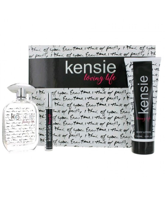 Kensie Loving Life by Kensie, 3 Piece Gift Set for Women