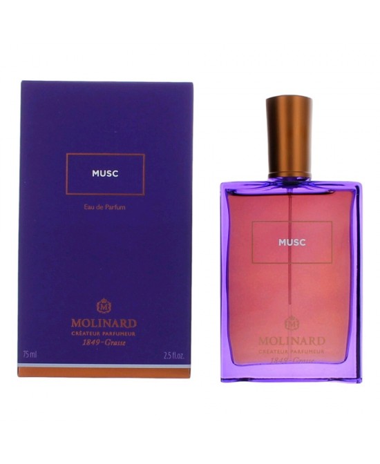 Musc by Molinard, 2.5 oz Eau de Parfum Spray for Women