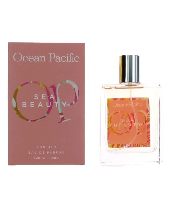 OP Sea Beauty by Ocean Pacific, 3.4 oz Eau De Parfum Spray for Women