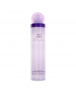 Perry Ellis 360 Purple by Perry Ellis, 8 oz Body Mist Spray for Women