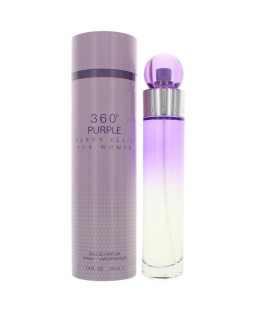 Perry Ellis 360 Purple by Perry Ellis, 3.4 oz Eau De Parfum Spray for Women