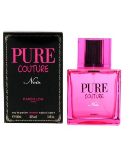 Pure Couture Noir by Karen Low, 3.4 oz Eau De Parfum Spray for Women