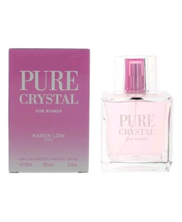 Pure Crystal by Karen Low, 3.4 oz Eau De Parfum Spray for Women