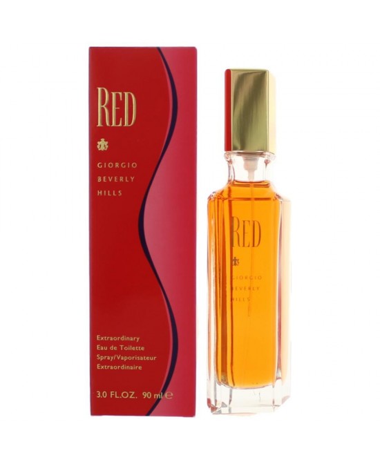 Red by Beverly Hills, 3 oz Eau De Toilette Spray for Women