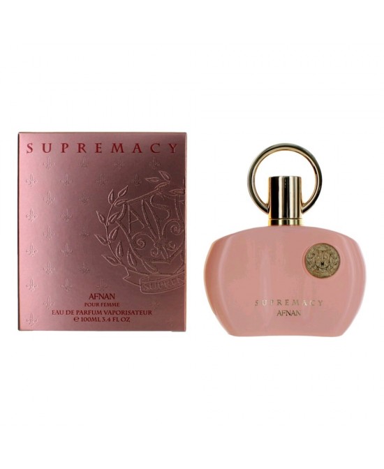 Supremacy Pink by Afnan, 3.4 oz Eau de Parfum Spray for Women