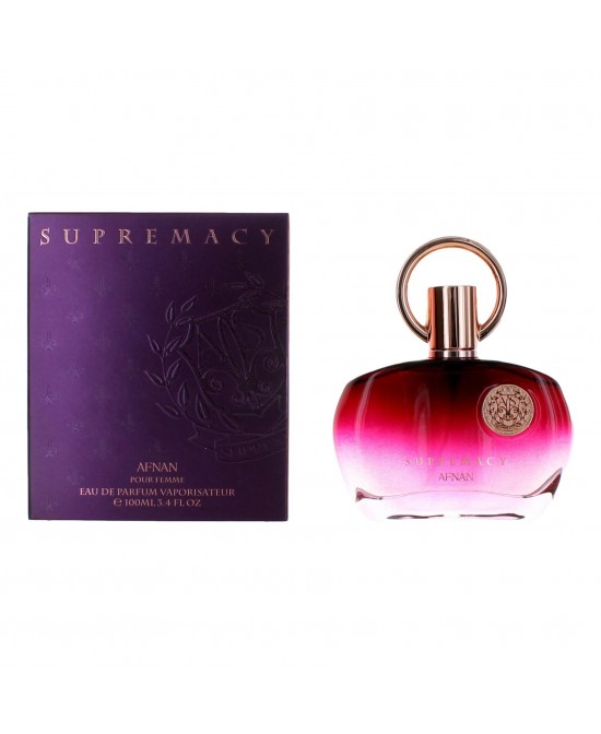 Supremacy Purple by Afnan, 3.4 oz Eau de Parfum Spray for Women