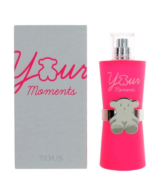 Tous Your Moments by Tous, 3 oz Eau De Toilette Spray for Women