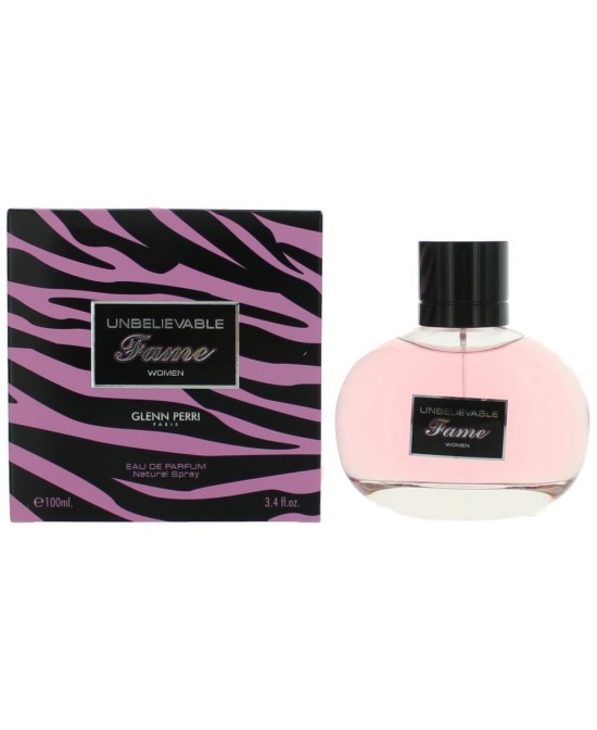 Unbelievable Fame by Glenn Perri, 3.4 oz Eau De Parfum Spray for Women