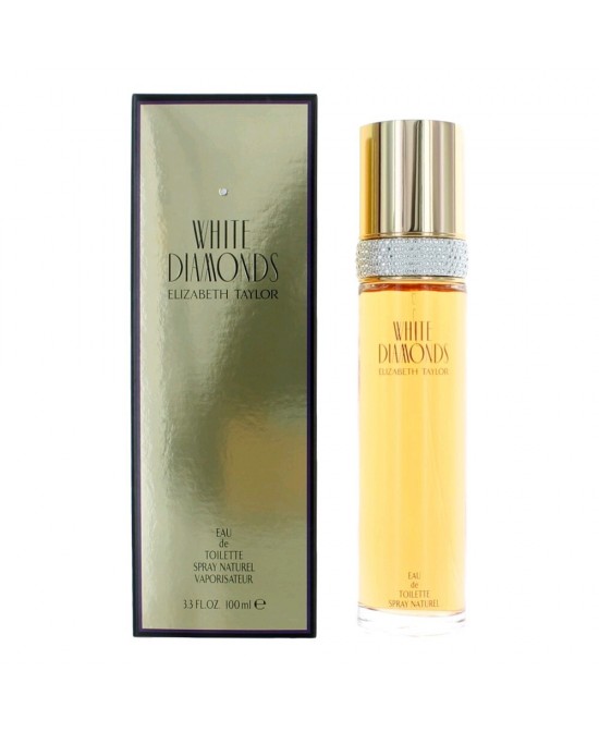 White Diamonds by Elizabeth Taylor, 3.3 oz Eau De Toilette Spray for Women