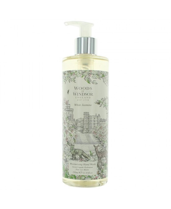 Woods Of Windsor White Jasmine by Woods Of Windsor, 11.8 oz Moisturising Hand Wash for Women