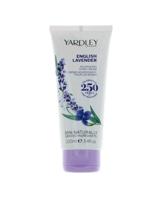 Yardley English Lavender by Yardley of London, 3.4 oz Nourishing Hand Cream for Women