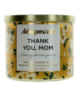 Aeropostale 14.5 oz Soy Wax Blend 3 Wick Candle - Thank You Mom