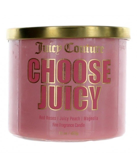 Juicy Couture 14.5 oz Soy Wax Blend 3 Wick Candle - Choose Juicy