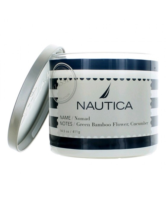 Nautica 14.5 oz Soy Wax Blend 3 Wick Candle - Nomad