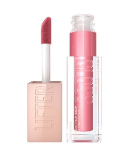 Maybelline Lifter Gloss Lip Gloss Makeup with Hyaluronic Acid, Petal