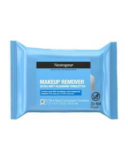 Neutrogena Makeup Remover Wipes and Face Cleansing Towelettes, 25 Ct