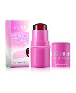 EELHOE Fruit Jelly Blush Lip Gloss Stick Lazy Contouring Even Skin Tone Brightening And Colorful Easy To Apply Lip Gloss Stick