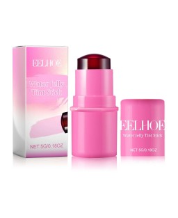 EELHOE Fruit Jelly Blush Lip Gloss Stick Lazy Contouring Even Skin Tone Brightening And Colorful Easy To Apply Lip Gloss Stick