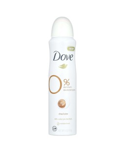 Dove 0% Aluminum Deodorant Spray Shea Butter Aluminum Free Deodorant For 48 Hour Protection 4OZ, 1