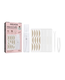 EELHOE Lace Double Eyelid Stickers Natural No Trace Non-Glue Lace Double Eyelid Stickers