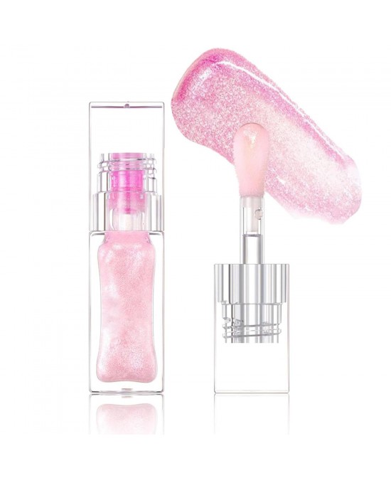 Magic Color Changing Lip Oil, Gloss Tinted Lip Balm Transparent Lip Care