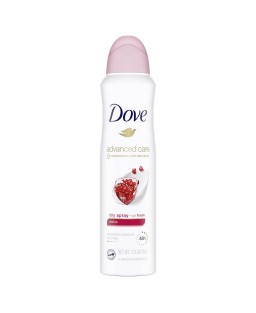 Dove Advanced Care Long Lasting Women's Antiperspirant Deodorant Spray, Revive Pomegranate, 3.8 oz