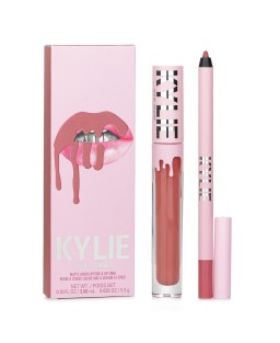 KYLIE COSMETICS - Matte Lip Kit: Matte Liquid Lipstick 3ml + Lip Liner 1.1g - # 301 Angel 006794 2pcs