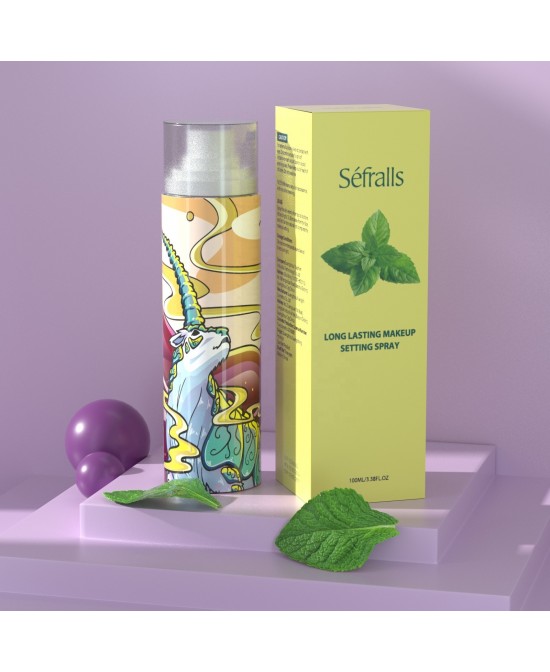 Sefralls Long Lasting Makeup Setting Spray 100ml Lightweight Refreshes Your Skin And Sets Makeup