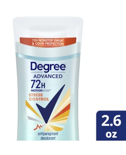 Degree Advanced MotionSense Stress Control Antiperspirant Deodorant, 2.6 oz