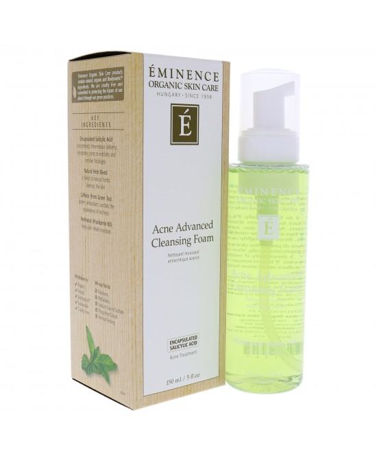 Acne Advanced Cleansing Foam by Eminence for Unisex - 5 oz Cleanser