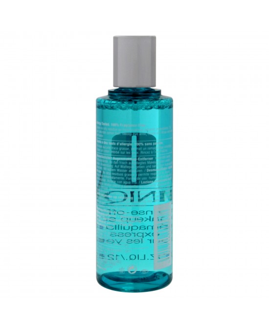 Rinse Off Eye Makeup Solvent by Clinique for Unisex - 4.2 oz Makeup Remover