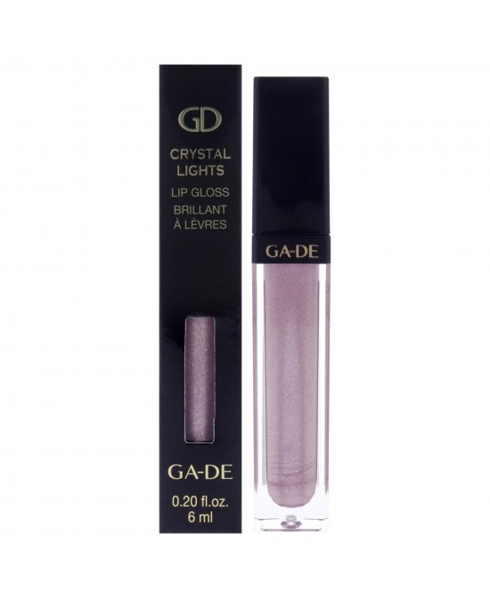 Crystal Lights Lip Gloss - 520 Rose Diamond by GA-DE for Women - 0.2 oz Lip Gloss