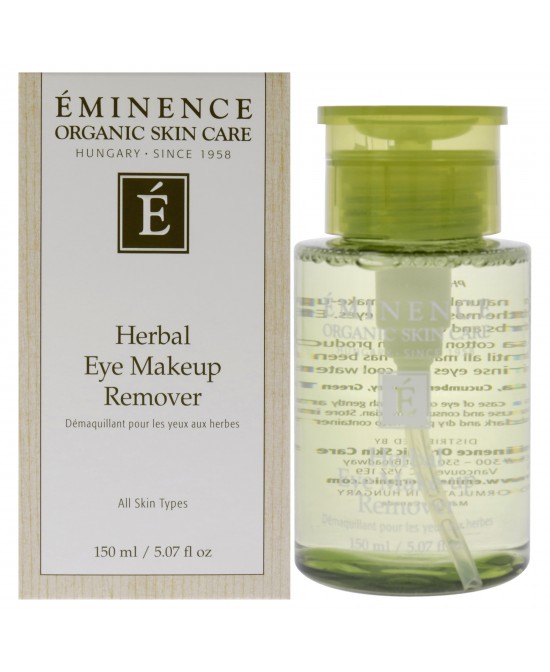 Herbal Eye Makeup Remover by Eminence for Unisex - 5.07 oz Makeup Remover