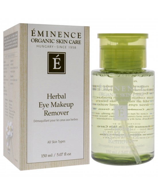 Herbal Eye Makeup Remover by Eminence for Unisex - 5.07 oz Makeup Remover