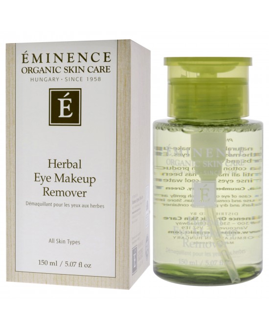 Herbal Eye Makeup Remover by Eminence for Unisex - 5.07 oz Makeup Remover