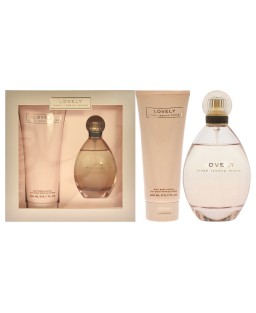 Lovely by Sarah Jessica Parker for Women - 2 Pc Gift Set 3.4oz EDP Spray, 6.7oz Body Lotion