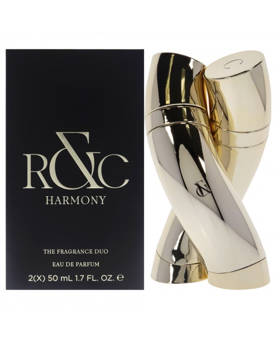 Harmony Duo by Russell and Ciara for Unisex - 2 Pc Gift Set 1.7oz R EDP Spray, 1.7oz C EDP Spray