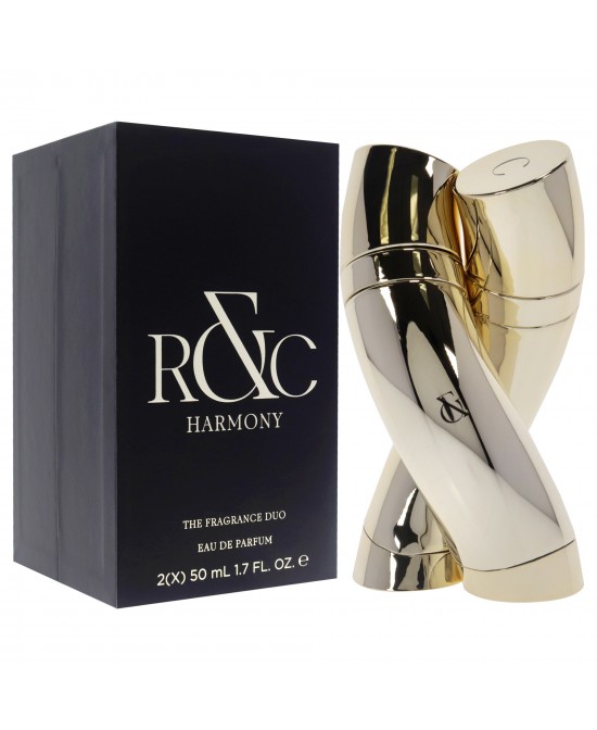 Harmony Duo by Russell and Ciara for Unisex - 2 Pc Gift Set 1.7oz R EDP Spray, 1.7oz C EDP Spray