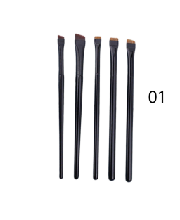 5 Pieces Makeup Brush Set Blade Eyebrow Brush Eyeliner Brush Concealer Brush Mink Hair Nose Shadow Brush Beauty Tools