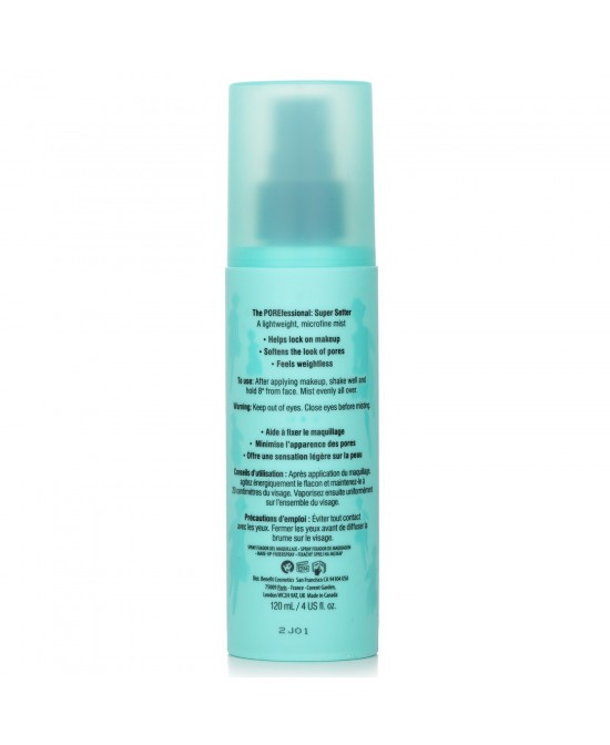 BENEFIT - The Porefessional Super Setter Long Lasting Makeup Setting Spray FM248 / 126573 120ml/4oz