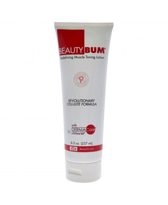 BeautyBum Tube Redefining Muscle Toning Lotion - Original by BeautyFit for Women - 8 oz Lotion