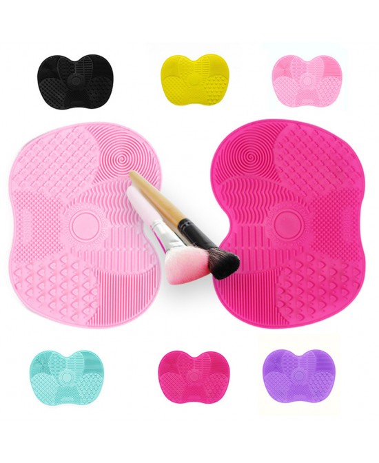 Newest Silicone Brush Cleaner Cosmetic Make Up Washing Brush Gel Cleaning Mat Foundation Makeup Brush Cleaner Pad Scrubbe Board