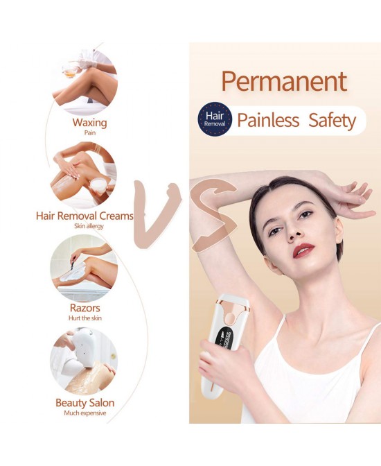 Beauty Supplier Professional Handheld Custom Logo Laser IPL Hair Removal